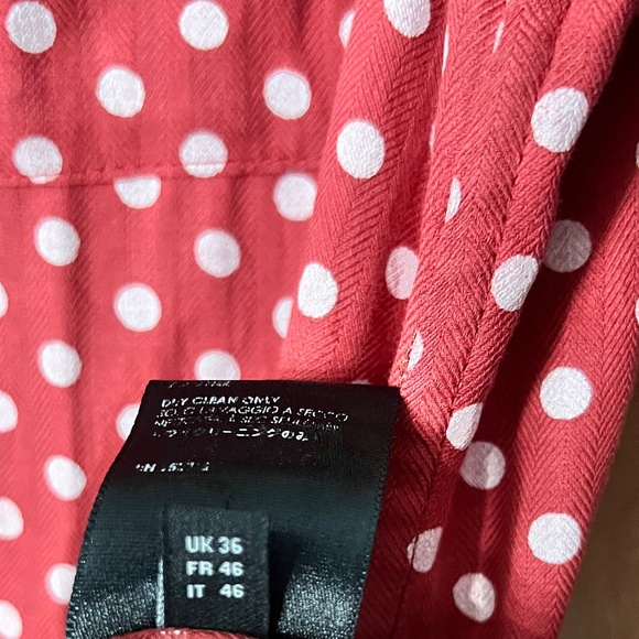 AMIRI Polka Dot Red Shirt - Picture 8 of 8